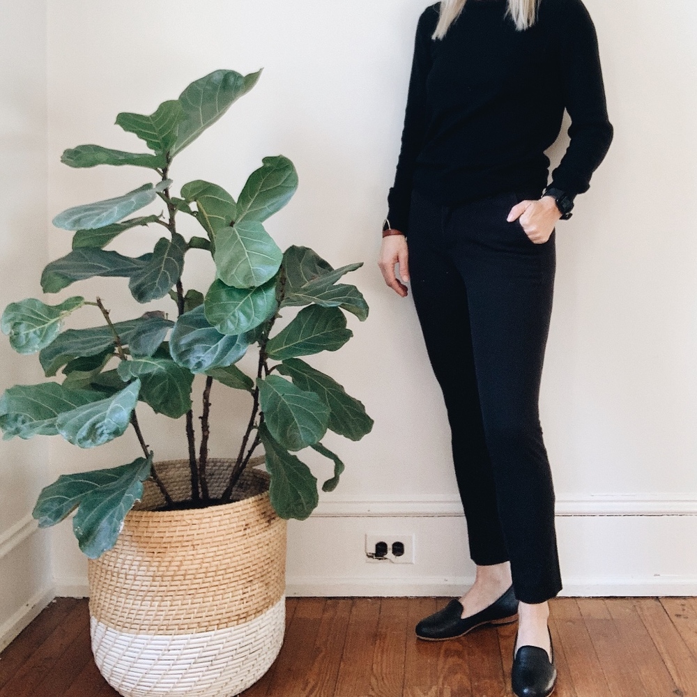 Gap Signature Skinny Ankle Pants in Black